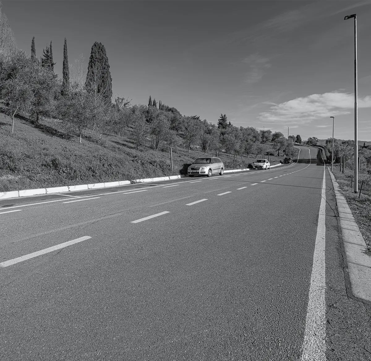 Manutenzione strade viabilita asfaltata segnaletica Marliana Pistoia