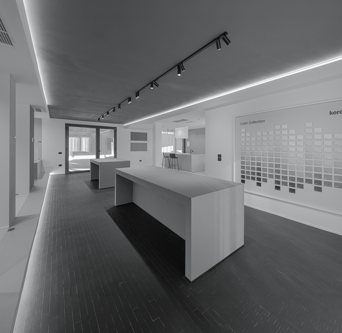 Interno NDV Lab Postazioni Interior Design Indovino Impresa